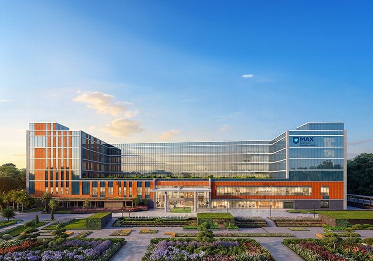 Max Smart Super Speciality Hospital, Saket exterior